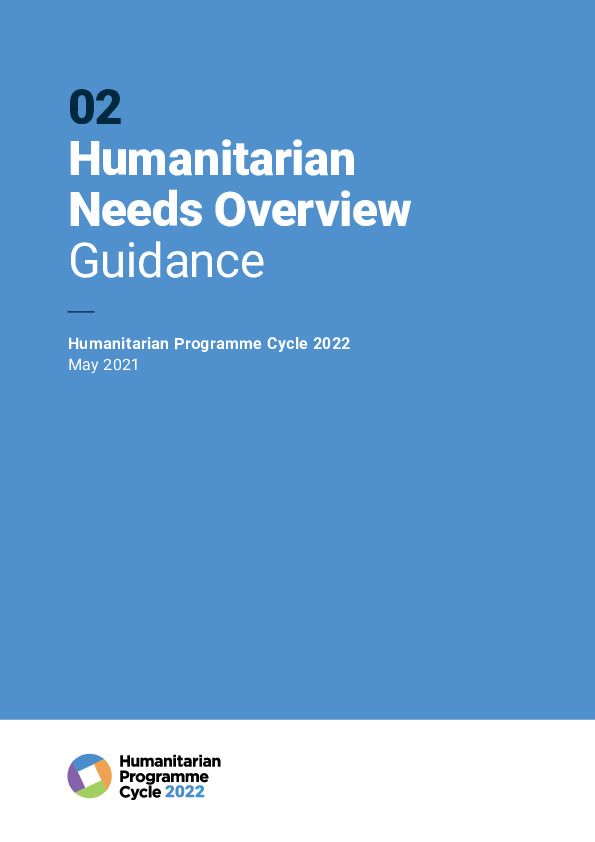Humanitarian Needs Overview Guidance OCHA Global Protection Cluster
