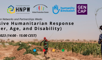 Inclusive Humanitarian Response (Gender, Age, and Disability)