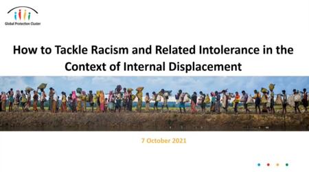 How to Tackle Racism and Related Intolerance in the Context of Internal Displacement